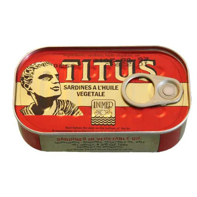 Titus Sardines Vegetable 125g