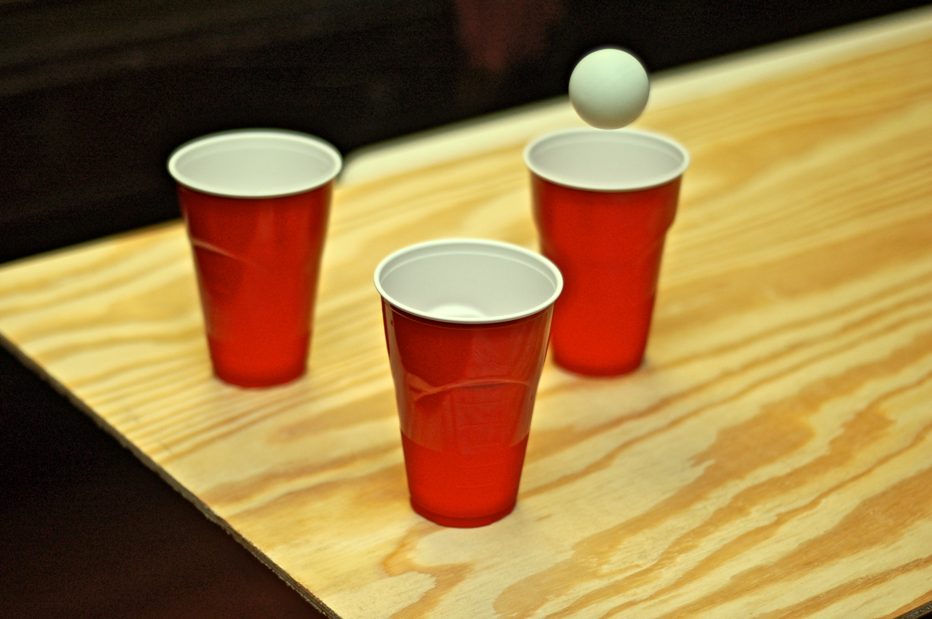 Red Cup (likely disposable red plastic cup)